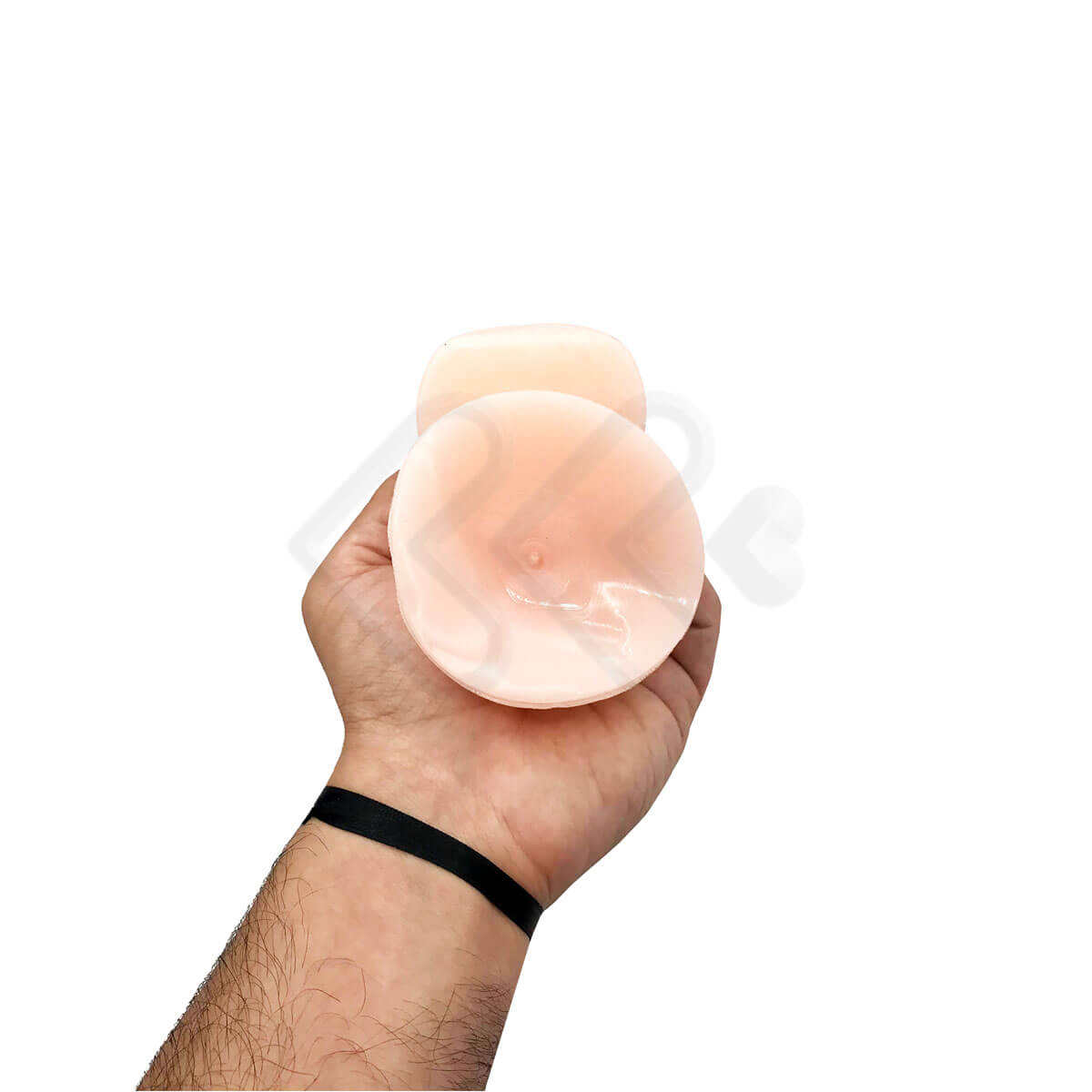 Medium Cock & Balls Vibrating - Prótese Peniana em Silicone com Vibração Multivelocidade, Controle Remoto com Fio e Base Feita em Ventosa - 15,5 x 3,6 cm | Cor: Bege - 3