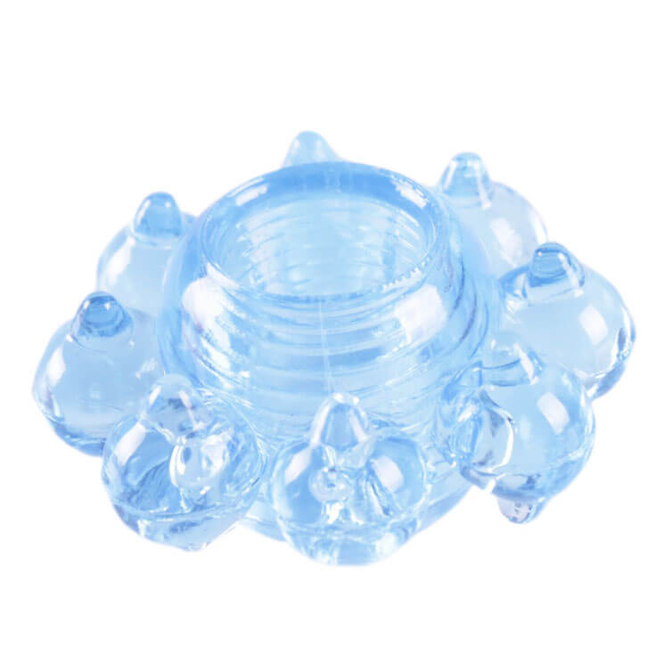 Anel Peniano com Texturas Estimuladoras - Mega Strech | Cores e Formatos Sortidos - 4