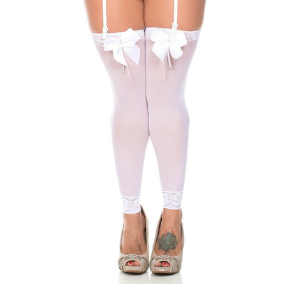 Foto 3 do produto Meia 7/8 em Tule - Lingerie Pimenta Sexy | Tamanho Único | Disponível em 4 Cores