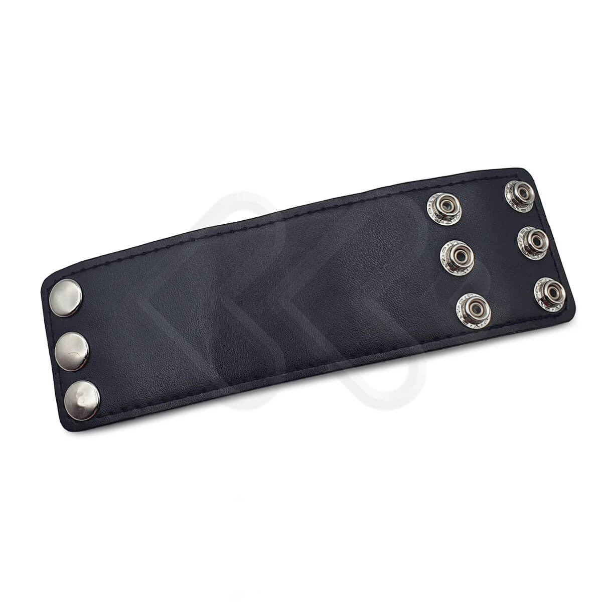 Anel para Testículos em Couro Sintético e Ajustável com 3 Botões - Men's Expert Ball Stretcher - 4