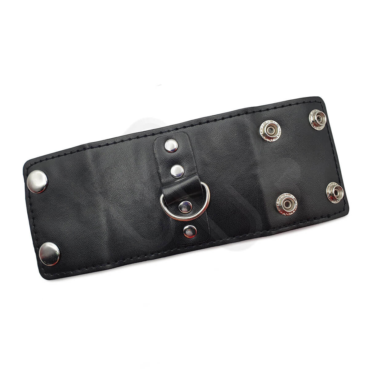 Anel para Testículos Ajustável em Couro Sintético com Botões e Puxador - Men's Expert Ball Stretcher - 3