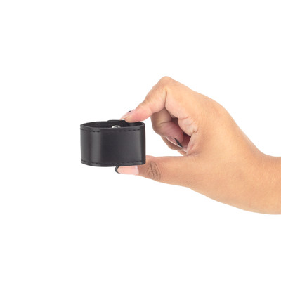 Anel para Testículos em Couro Sintético com 2 Botões - Men's Expert Ball Stretcher