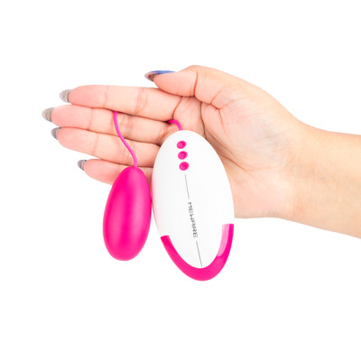 Cápsula Estimuladora de Clítoris com Controle em 12 Modos de Vibração - Meware Vibring Single Egg | 6,2 x 3,1 cm