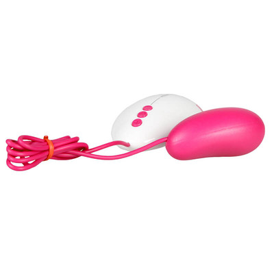 Foto 2 do produto Cápsula Estimuladora de Clítoris com Controle em 12 Modos de Vibração - Meware Vibring Single Egg | 6,2 x 3,1 cm