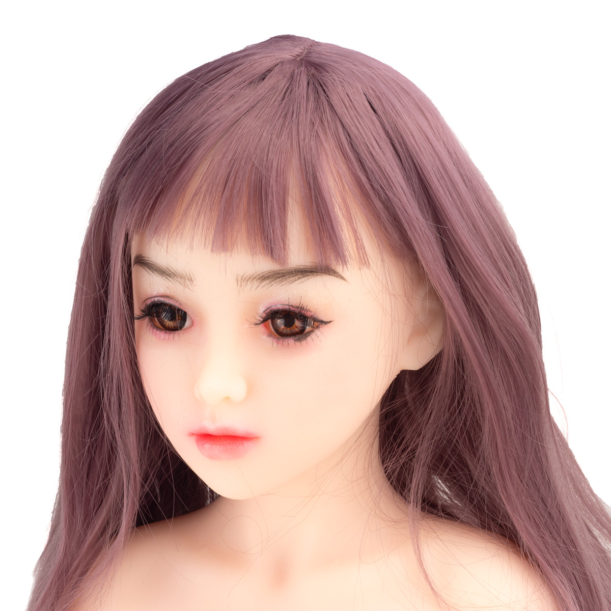 Milly - Boneca Meio Corpo em TPE com Pele Branca, Cabelo Longo, Olhos Castanhos, Seios Médios - 6 kg e 55 cm - 2