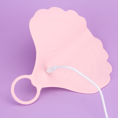 Foto 4 do produto Mini Base Estimuladora no Formato de Concha em Silicone com 10 Modos de Vibração, Recarregável e Controle Remoto Sem Fio - Exclusiva Zaria
