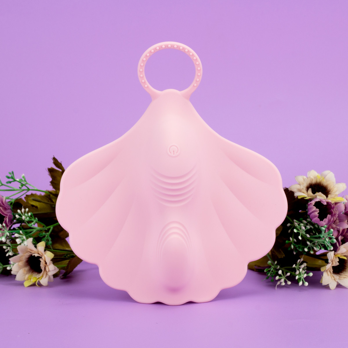 Mini Base Estimuladora no Formato de Concha em Silicone com 10 Modos de Vibração, Recarregável e Controle Remoto Sem Fio - Exclusiva Zaria | Cor: Rosa - 3