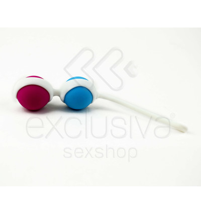 Foto 2 do produto Mini BO - Bolas Kegel para Pompoar em Silicone Soft Touch