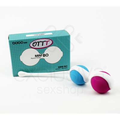 Foto 1 do produto Mini BO - Bolas Kegel para Pompoar em Silicone Soft Touch