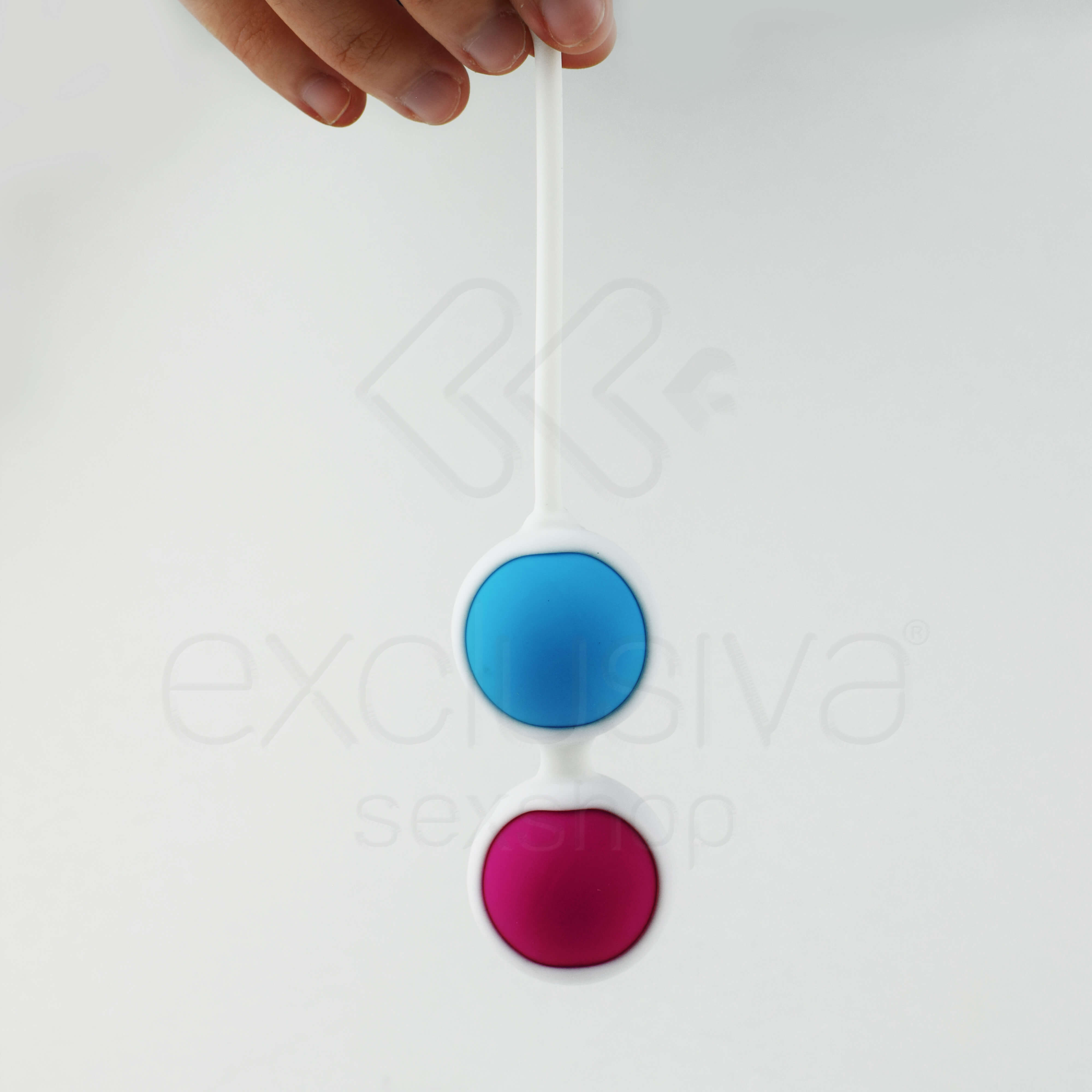 Mini BO - Bolas Kegel para Pompoar em Silicone Soft Touch - 3