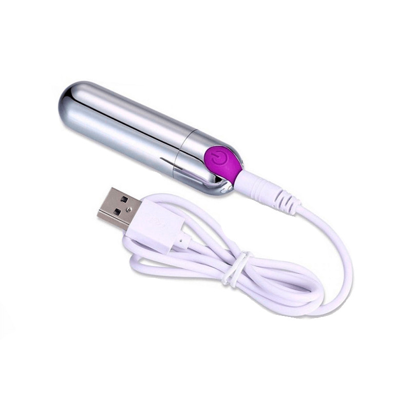 Mini Bullet em Abs com 10 Modos de Vibração Poderosas e Carregamento Via USB - Inove Toys | 7,5 x 2 cm - 2