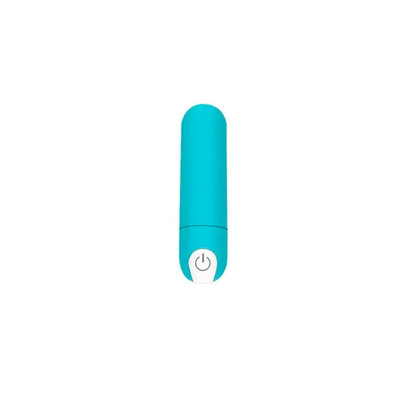 Foto 2 do produto Mini Bullet em Abs e Silicone com 10 modos de Vibração e Carregamento Via Cabo Usb - Intt Toys Good Vibes Only Intt Wellness | 7,8 x 2 cm