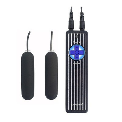 Foto 2 do produto Bullet Duplo com 7 Modos de Vibração e Controle Remoto com Fio - Aphrodisia | Disponível em 2 Cores