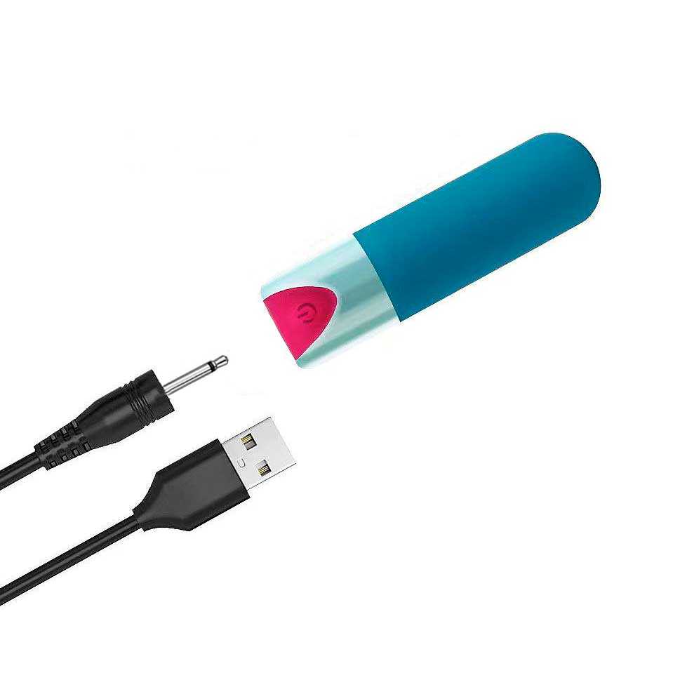 Mini Bullet Recarregável em ABS com 10 Modos de Vibrações - Sexy Import | Disponível em 3 Cores - 5