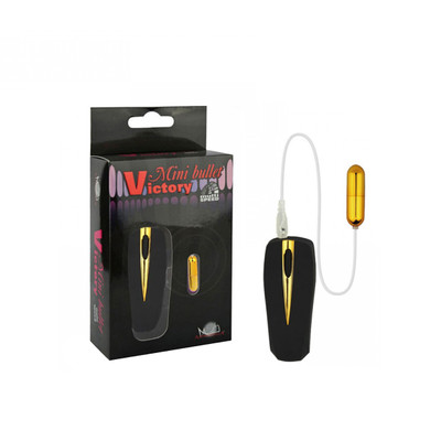 Mini Bullet com Vibração Multivelocidade e Controle Remoto com Fio - Aphrodisia Bullet Victory | Disponível em 2 Cores