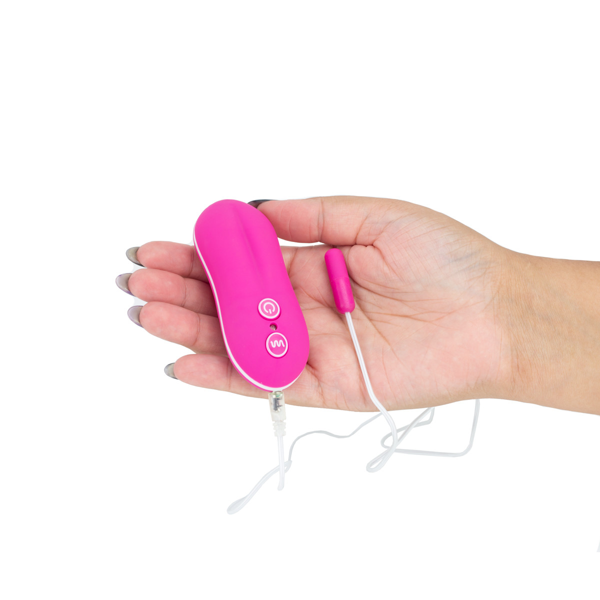 Mini Cápsula Vibratória com 10 Modos de Vibrações e Controle Remoto com Fio - Aphrodisia | 3 x 0,08 cm | Disponível em 2 Cores - 8