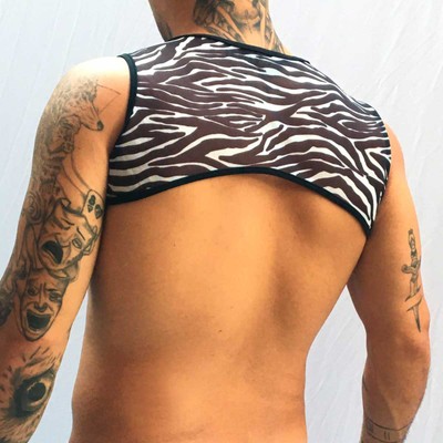 Mini Cropped em Tule Transparente - SD Clothing | Tamanho Único