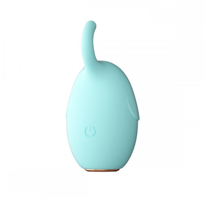 Foto 3 do produto Mini Estimulador de Clitóris no Formato de Elefante em Silicone com 10 Modos de Vibração e Carregamento via Cabo USB - Lilo Cute Elephant | 5,7 x 3,8 cm