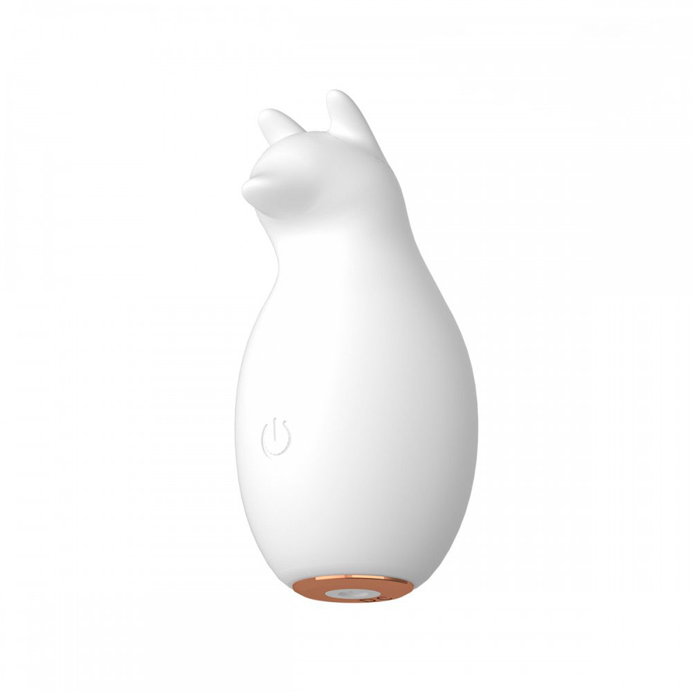 Mini Estimulador de Clitóris no Formato de Raposa em Silicone com 10 Modos de Vibração e Carregamento via Cabo USB - Lilo Cute Fox | 7,1 x 3,8 cm - 3