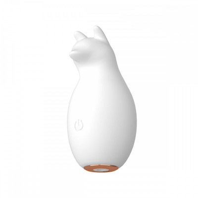 Foto 3 do produto Mini Estimulador de Clitóris no Formato de Raposa em Silicone com 10 Modos de Vibração e Carregamento via Cabo USB - Lilo Cute Fox | 7,1 x 3,8 cm