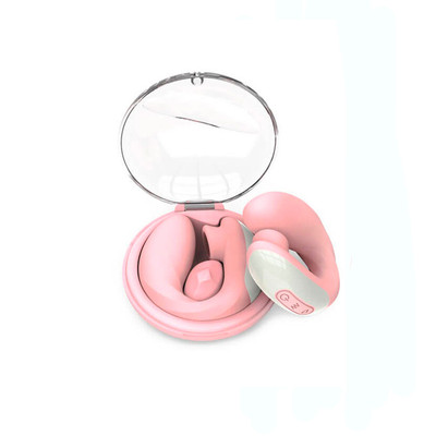 Foto 2 do produto Mini Estimulador de Ponto G e Clitóris com Estojo Recarregável, 10 Modos de Vibração e 5 Intensidades de Sucção - Disponível em 2 Cores
