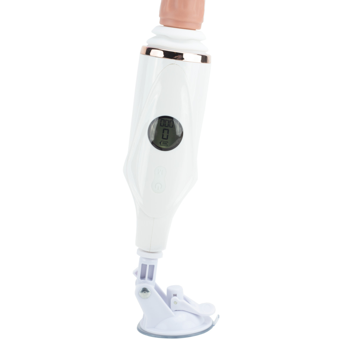 Mini Máquina do Sexo com 2 Penetradores, 10 Modos De Vibração, 6 Movimentos de Vai e Vem, Aquecimento, Tela de Led e Controle Remoto - Lodi Cannon Machine - 5
