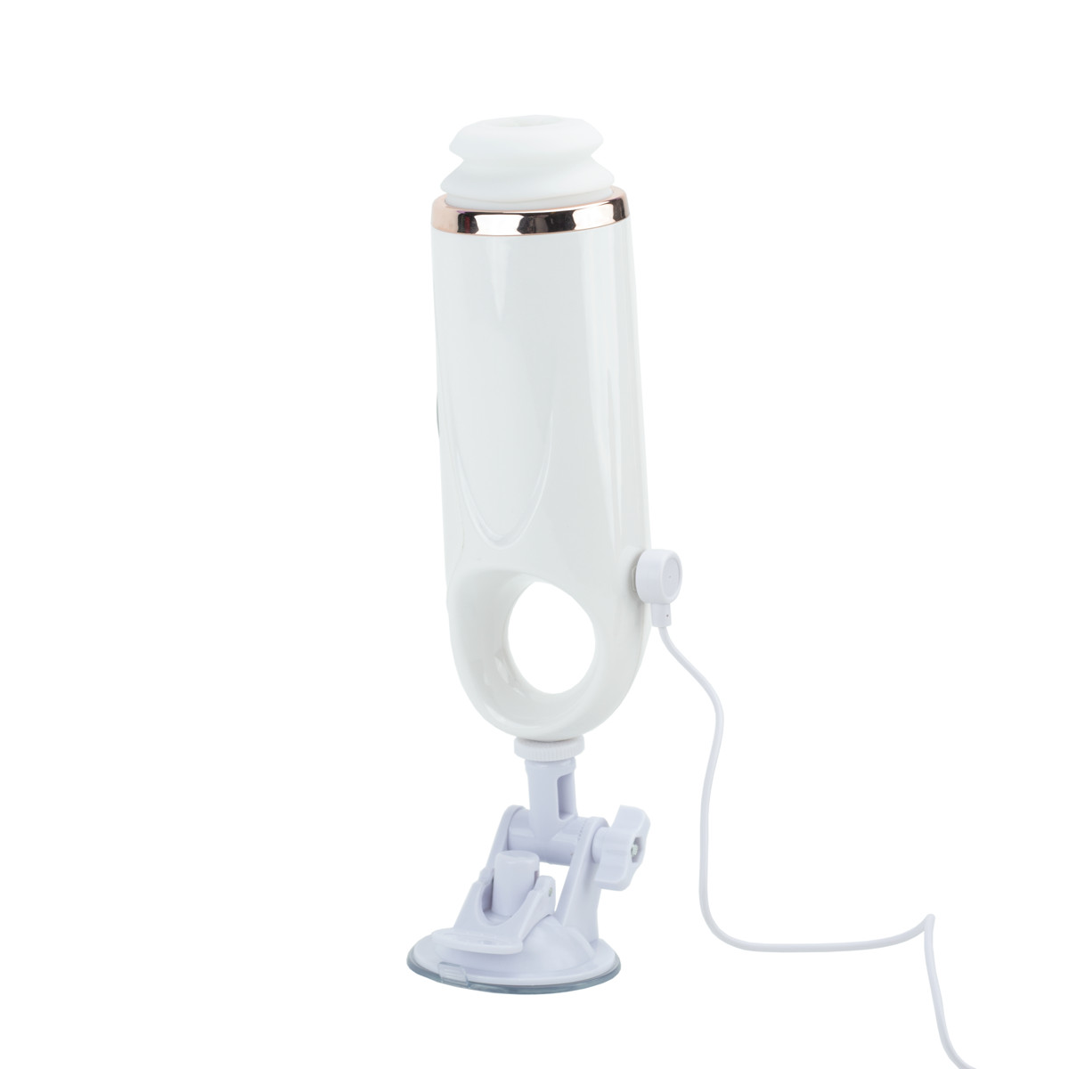 Mini Máquina do Sexo com 2 Penetradores, 10 Modos De Vibração, 6 Movimentos de Vai e Vem, Aquecimento, Tela de Led e Controle Remoto - Lodi Cannon Machine - 7