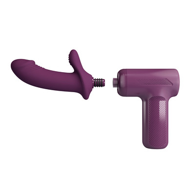 Foto 2 do produto Mini Máquina do Sexo com 5 Modos de Pulsação, Recarregável e Resistente à Água - Pretty Love DJ Scholar | 10 x 3,9 cm