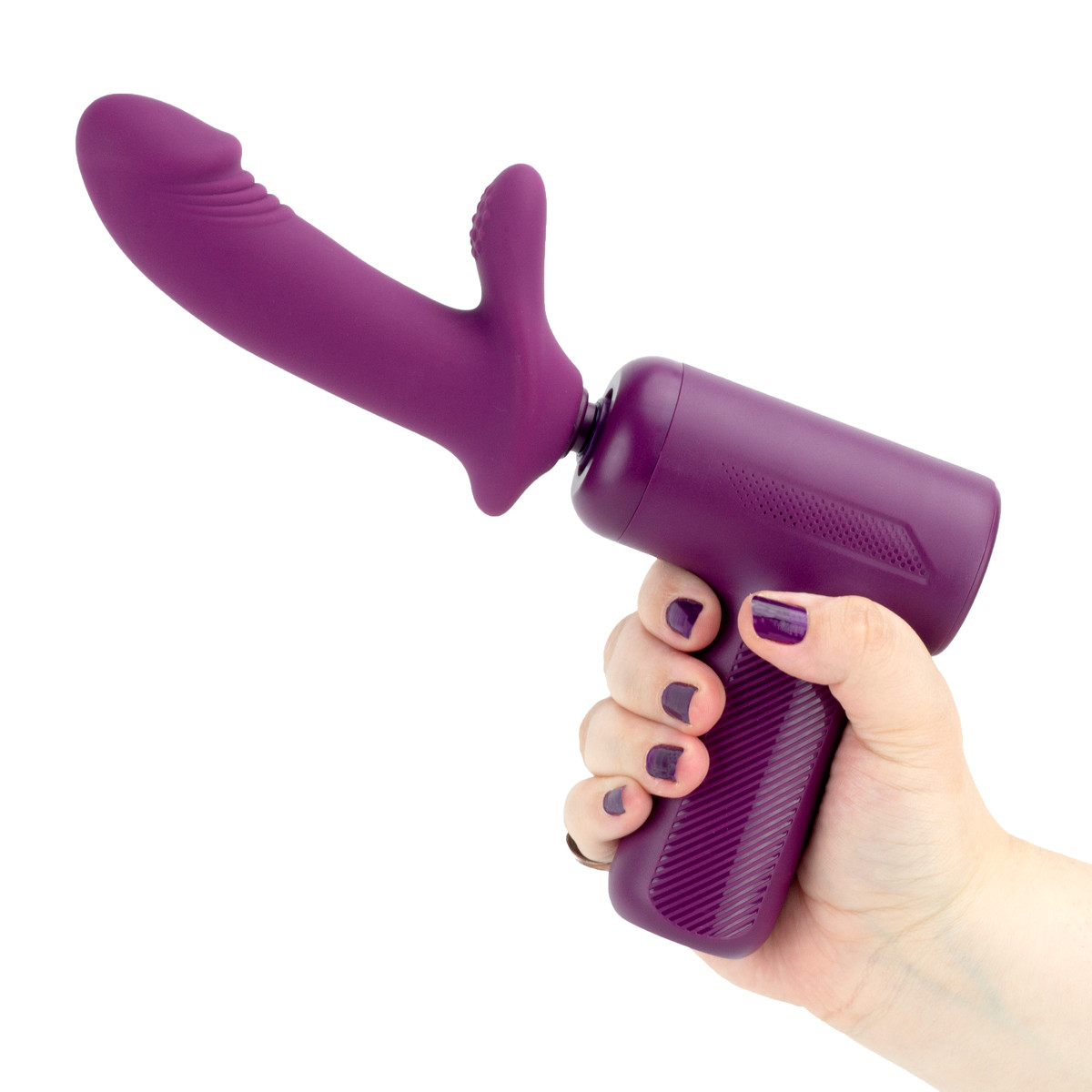 Mini Máquina do Sexo com 5 Modos de Pulsação, Recarregável e Resistente à Água - Pretty Love DJ Scholar | 10 x 3,9 cm - 5