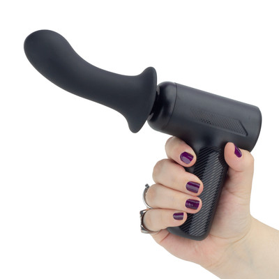 Mini Máquina do Sexo com Formato de Pistola, 5 Modos de Pulsação, Recarregável e Resistente à Água - Pretty Love DJ Doctor | 10,5 x 3,9 cm