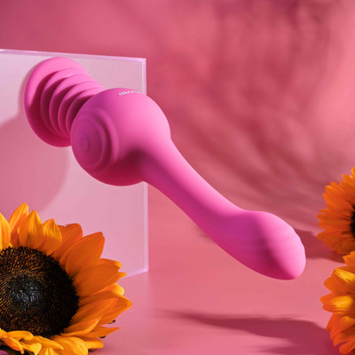 Foto 4 do produto Vibrador de Ponto G com Motor Potente, 3 Modos de Velocidade e Ventosa Elástica - Evolved Gyro Vibe | 13,5 x 3,5 cm