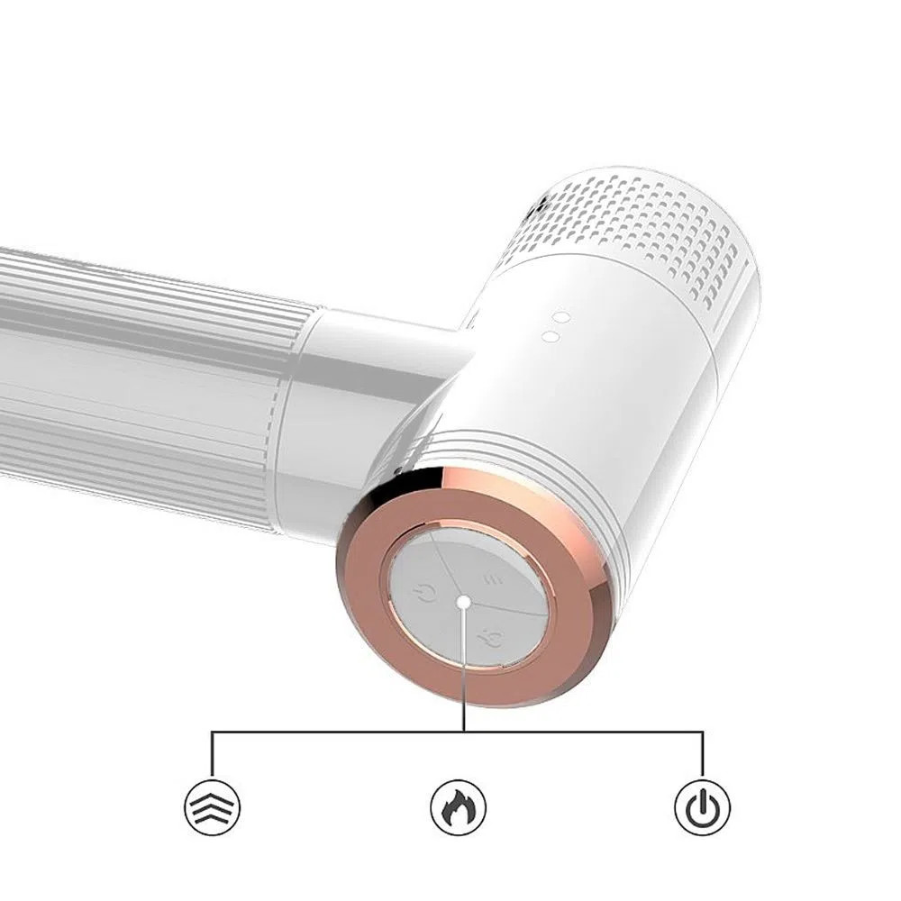 Mini Máquina do Sexo Recarregável com Prótese Peniana Realista, 7 Vibrações, Movimento Vai e Vem,  Função Aquecimento e Ventosa - Dibe Muscle | Disponível em 2 Cores - 9