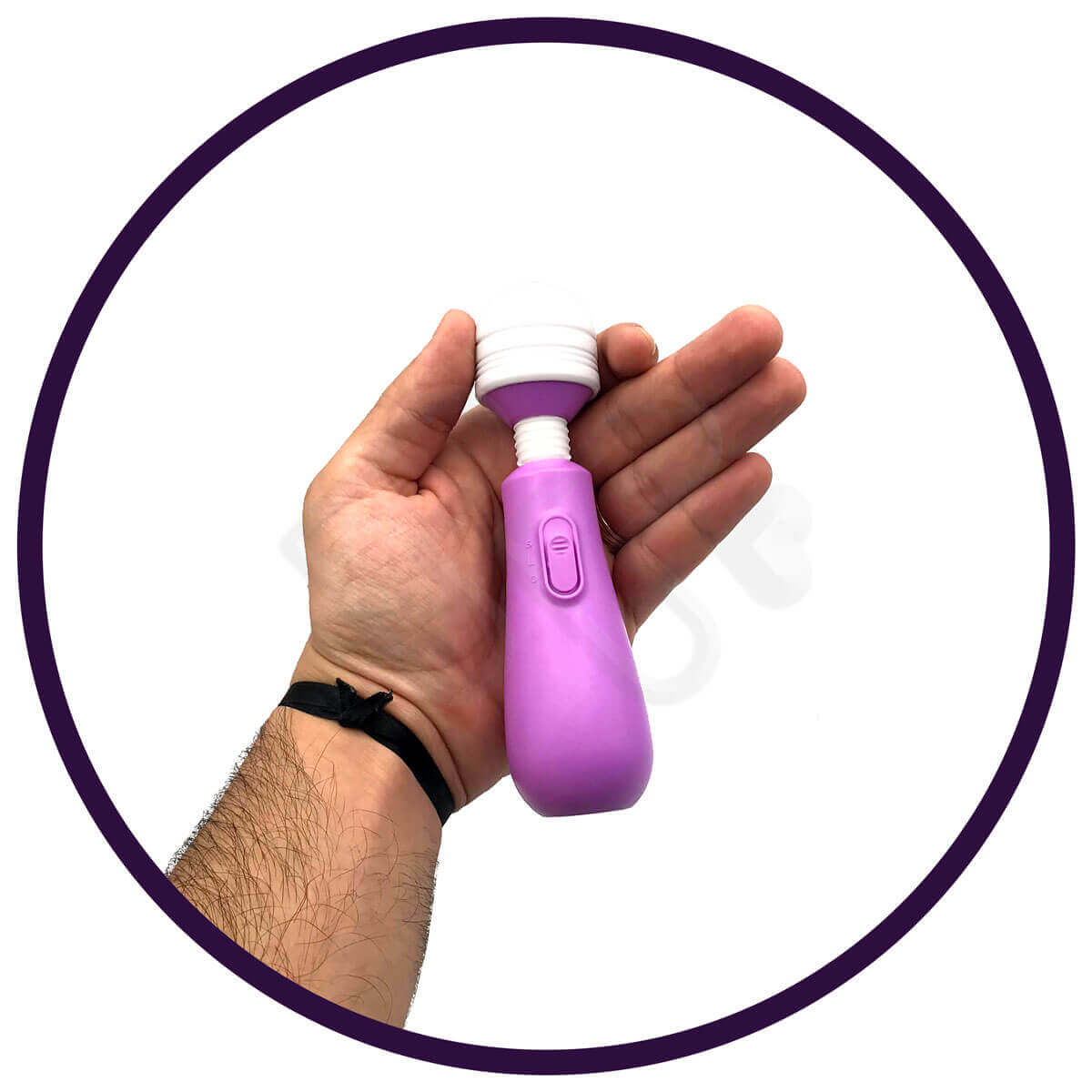 Mini Massageador Corporal em ABS com 2 Modos de Vibrações e Cabeça Flexível - Spark Of Love Vibrator| Disponível em 2 Cores - 5