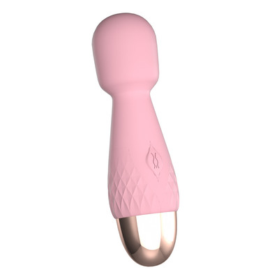 Foto 4 do produto Mini Massageador Corporal em Silicone com 10 Modos de Vibração e Carregamento Via USB - Lilo | 10 x 2,4 cm | Disponível em 2 Cores