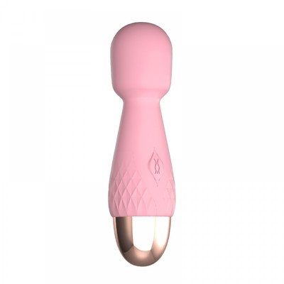Foto 5 do produto Mini Massageador Corporal em Silicone com 10 Modos de Vibração e Carregamento Via USB - Lilo | 10 x 2,4 cm | Disponível em 2 Cores