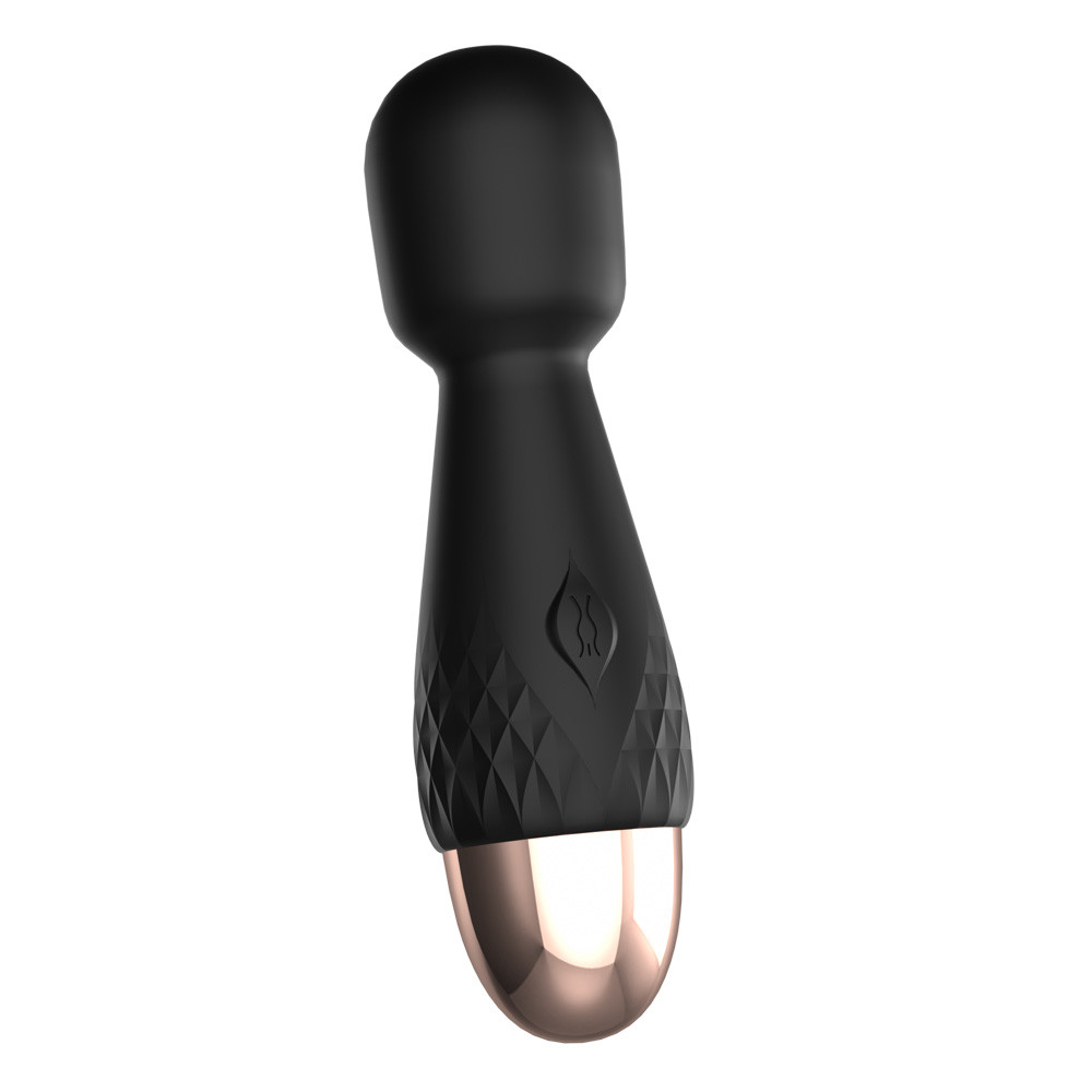 Mini Massageador Corporal em Silicone com 10 Modos de Vibração e Carregamento Via USB - Lilo | 10 x 2,4 cm | Disponível em 2 Cores - 3