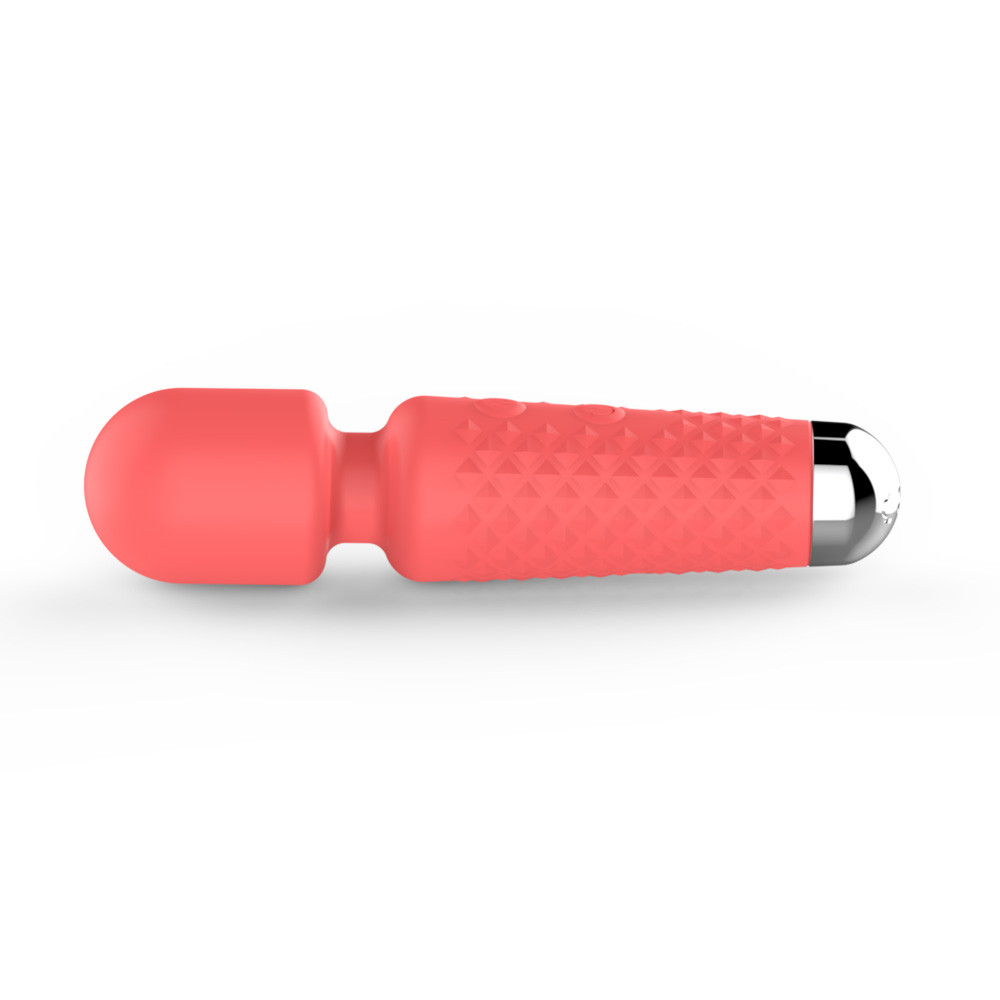 Mini Massageador Corporal em Silicone com 16 Modos de Vibração e Carregamento Via Cabo USB - YouVibe | 12,5 x 3 cm | Disponível em 3 Cores - 4