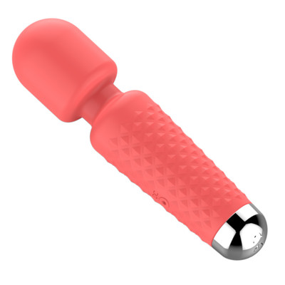 Foto 5 do produto Mini Massageador Corporal em Silicone com 16 Modos de Vibração e Carregamento Via Cabo USB - YouVibe | 12,5 x 3 cm | Disponível em 3 Cores