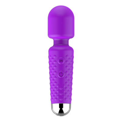 Foto 8 do produto Mini Massageador Corporal em Silicone com 16 Modos de Vibração e Carregamento Via Cabo USB - YouVibe | 12,5 x 3 cm | Disponível em 3 Cores