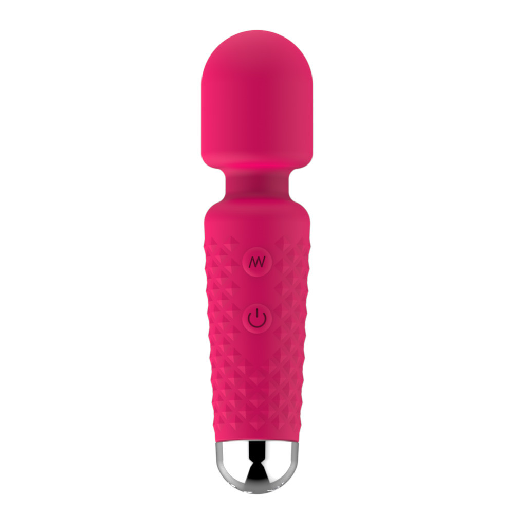 Mini Massageador Corporal em Silicone com 16 Modos de Vibração e Carregamento Via Cabo USB - YouVibe | 12,5 x 3 cm | Disponível em 3 Cores - 12