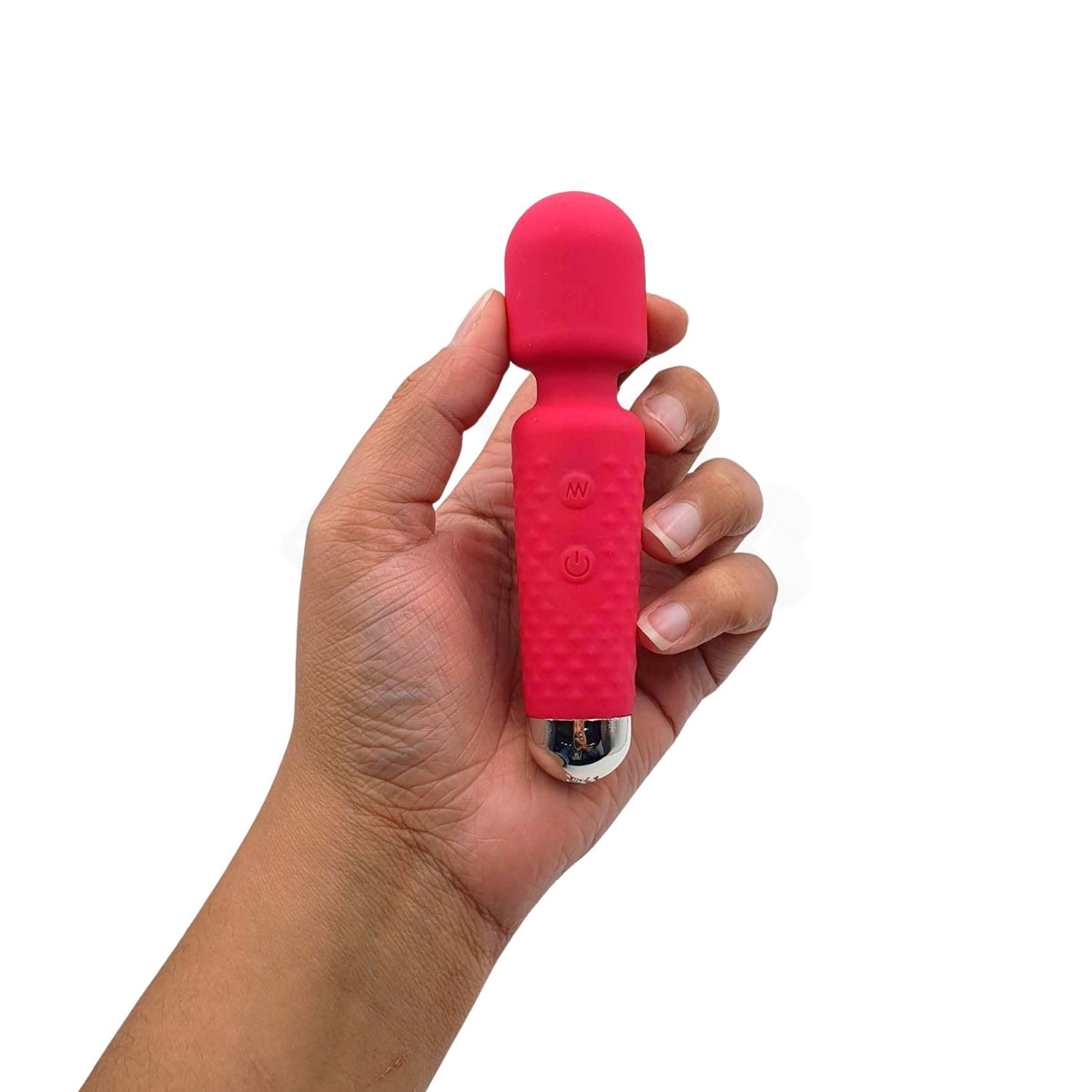 Mini Massageador Corporal em Silicone com 16 Modos de Vibração e Carregamento Via Cabo USB - YouVibe | 12,5 x 3 cm | Disponível em 3 Cores - 15