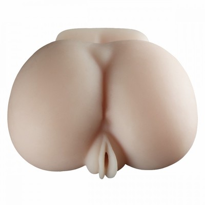 Foto 3 do produto Mini Masturbador Feito em TPE com Bunda Empinada, Vagina e Ânus Penetráveis - Realistic Crazy Lion | 12 x 3 cm