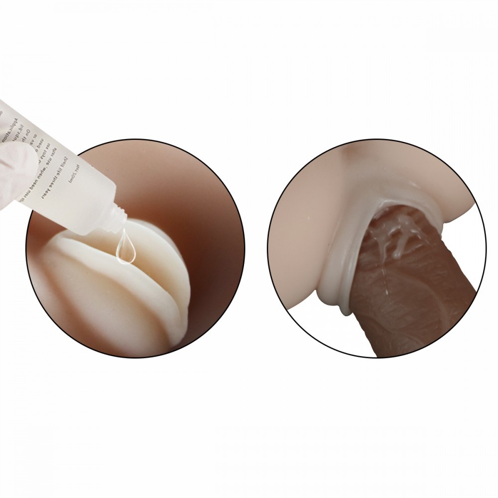 Mini Masturbador Feito em TPE com Bunda Empinada, Vagina e Ânus Penetráveis - Realistic Crazy Lion | 12 x 3 cm - 6