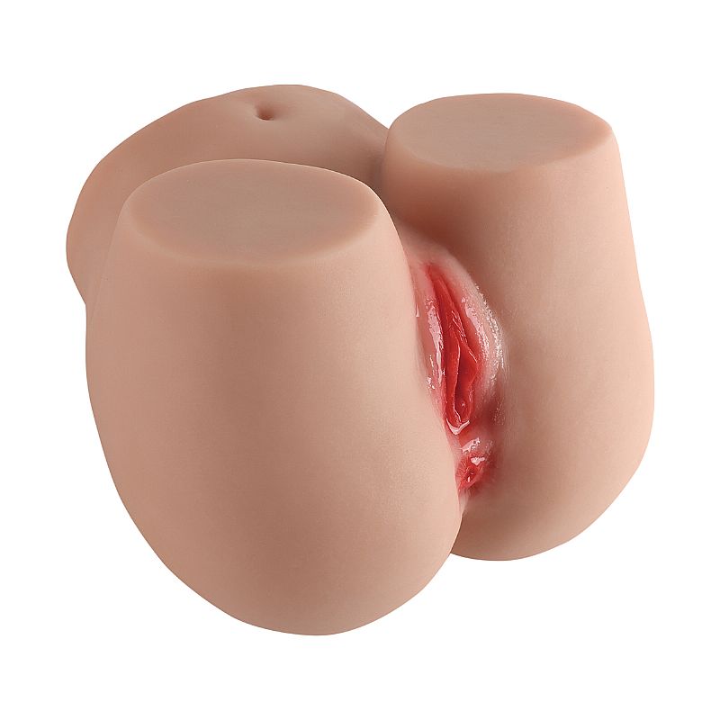 Mini Masturbador Feito em TPR com Bunda Empinada, Vagina e Ânus Penetráveis - SI Big Ass | 18 x 17 cm - 2
