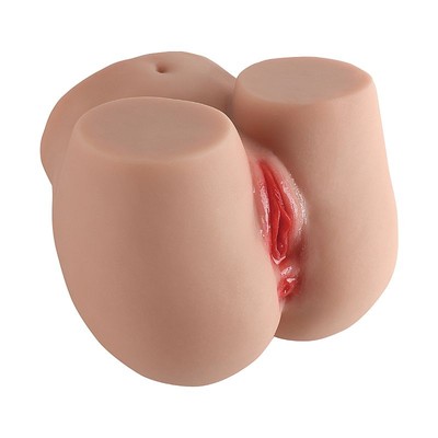 Foto 2 do produto Mini Masturbador Feito em TPR com Bunda Empinada, Vagina e Ânus Penetráveis - SI Big Ass | 18 x 17 cm