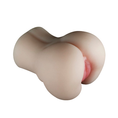 Foto 3 do produto Mini Masturbador com Formato de Corpo Feminino em TPE com Vagina Penetrável - Crazy Lion | 14 x 10 cm