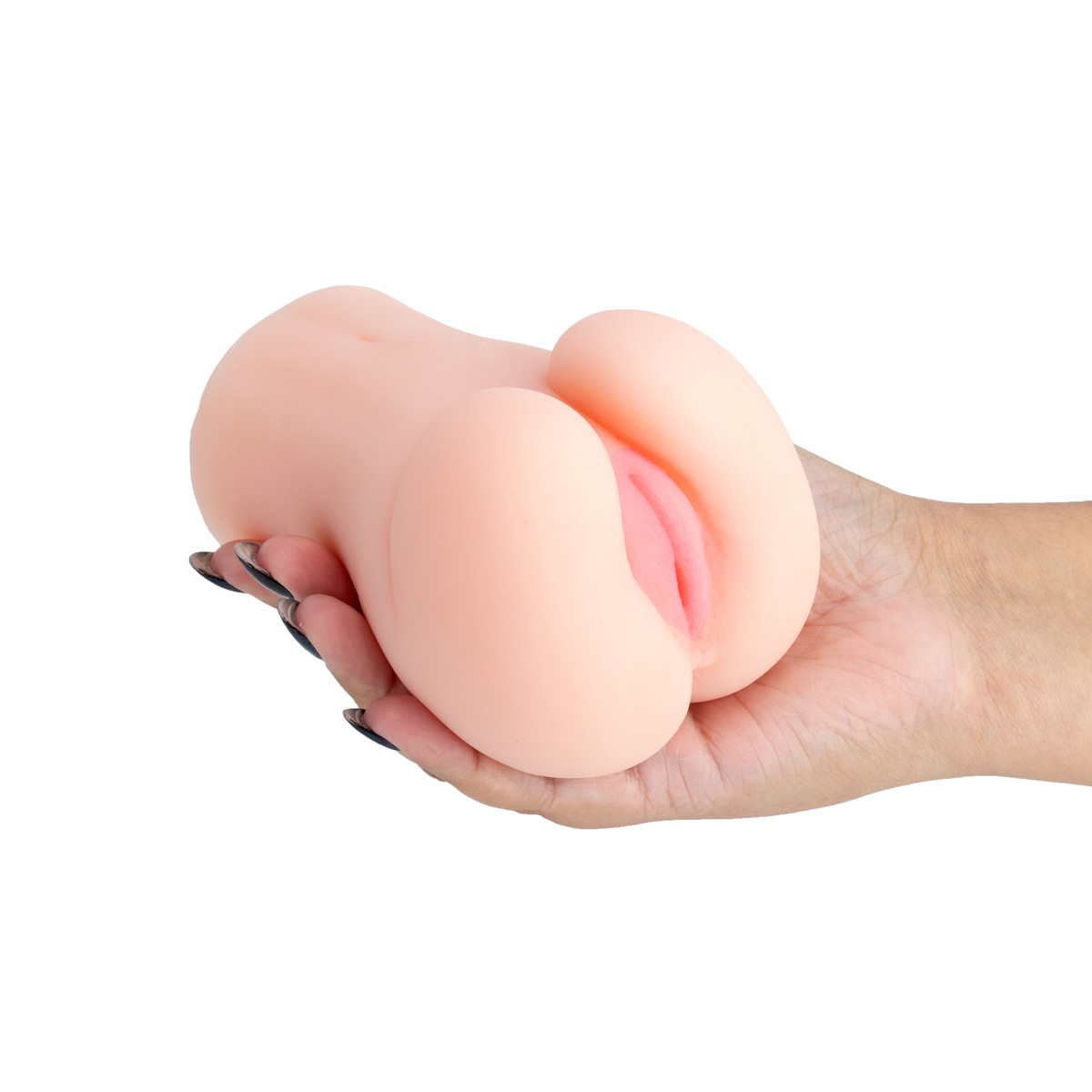 Mini Masturbador com Formato de Corpo Feminino em TPE com Vagina Penetrável - Crazy Lion | 14 x 10 cm - 5