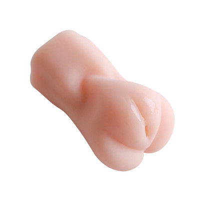 Foto 4 do produto Mini Masturbador no Formato de Vagina com Lábios Rosados e Textura Interna - You Vibe Empregada | 10 x 3,3 cm