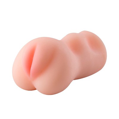 Foto 2 do produto Mini Masturbador no Formato de Vagina com Pequenos Lábios e Textura Interna - Maig II | 13,2 x 3 cm