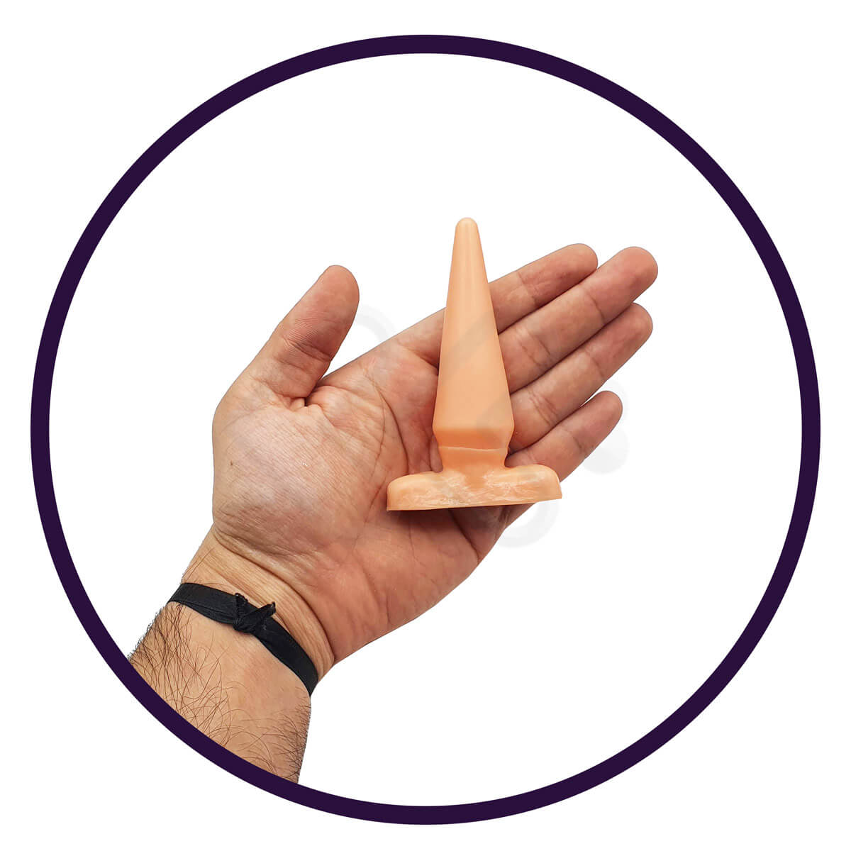 Mini Plug Anal para Iniciante - Butt Plug | 8,6 x 2,7 cm | Disponível em 3 Cores - 5